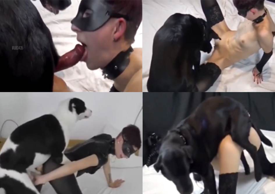 女同性恋也喜欢和狗狗做爱被狗狗后入口爆大鸡巴