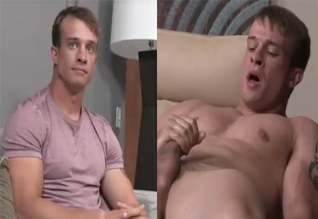 肌肉发达的男人在高潮前露出她的屁眼