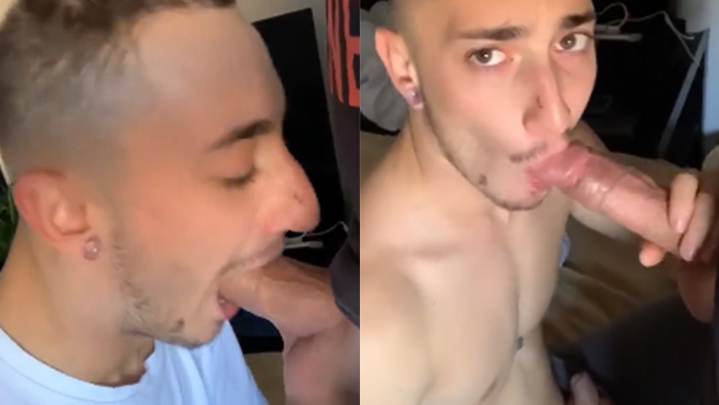 朋友得到了年轻运动员最好的口交并且喜欢它