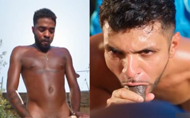 贪婪的哥伦比亚底层美国人和法国人的大鸡巴