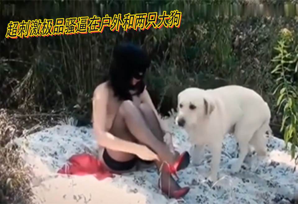 超刺激极品骚逼在户外和两只大狗