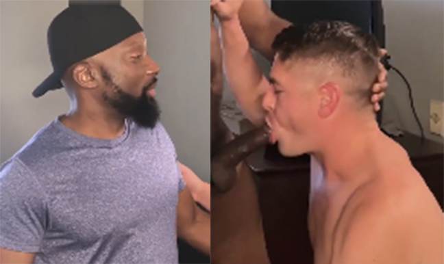 撕掉邻居异性恋臀部上的大喷泉